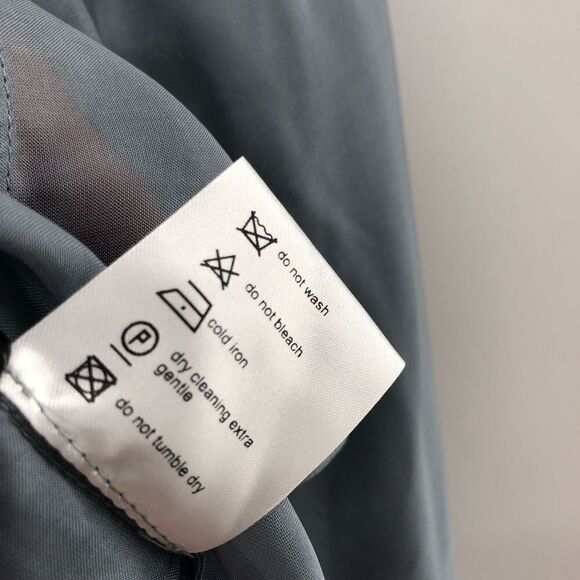 Weekend Stories Ria Blouse in Blue Gray XXS - Picture 8 of 10